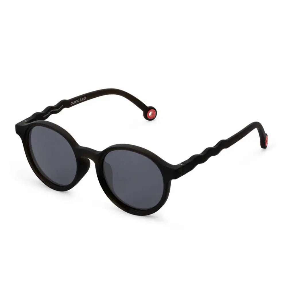 Olivio & Co Oval Sunglasses Kids/Junior Classic Olivio Squid Black