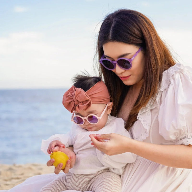 Olivio & Co Round Sunglasses Baby Classic Olivio Coral Blush