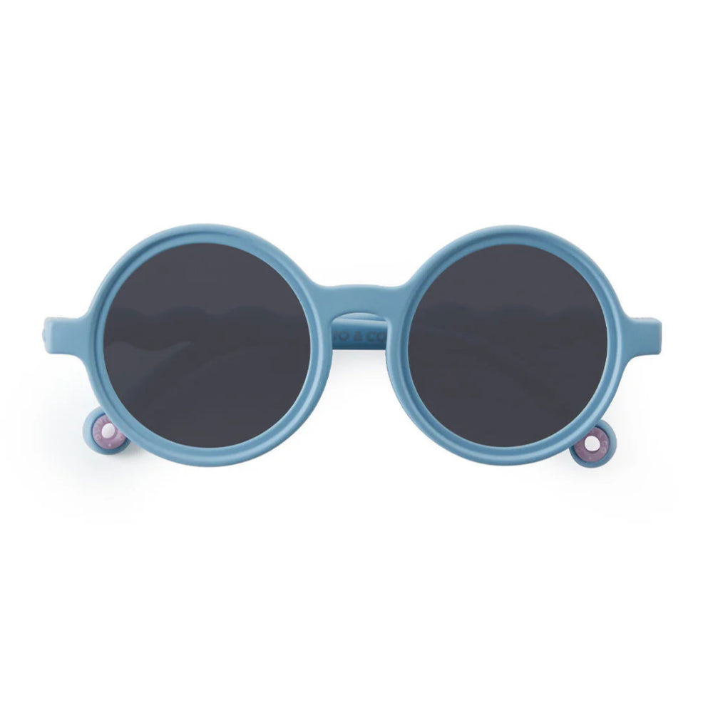 Olivio & Co Round Sunglasses Baby Classic Olivio Reef Blue