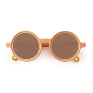 Olivio & Co Round Sunglasses Kids Citrus Garden Grapefruit Pink