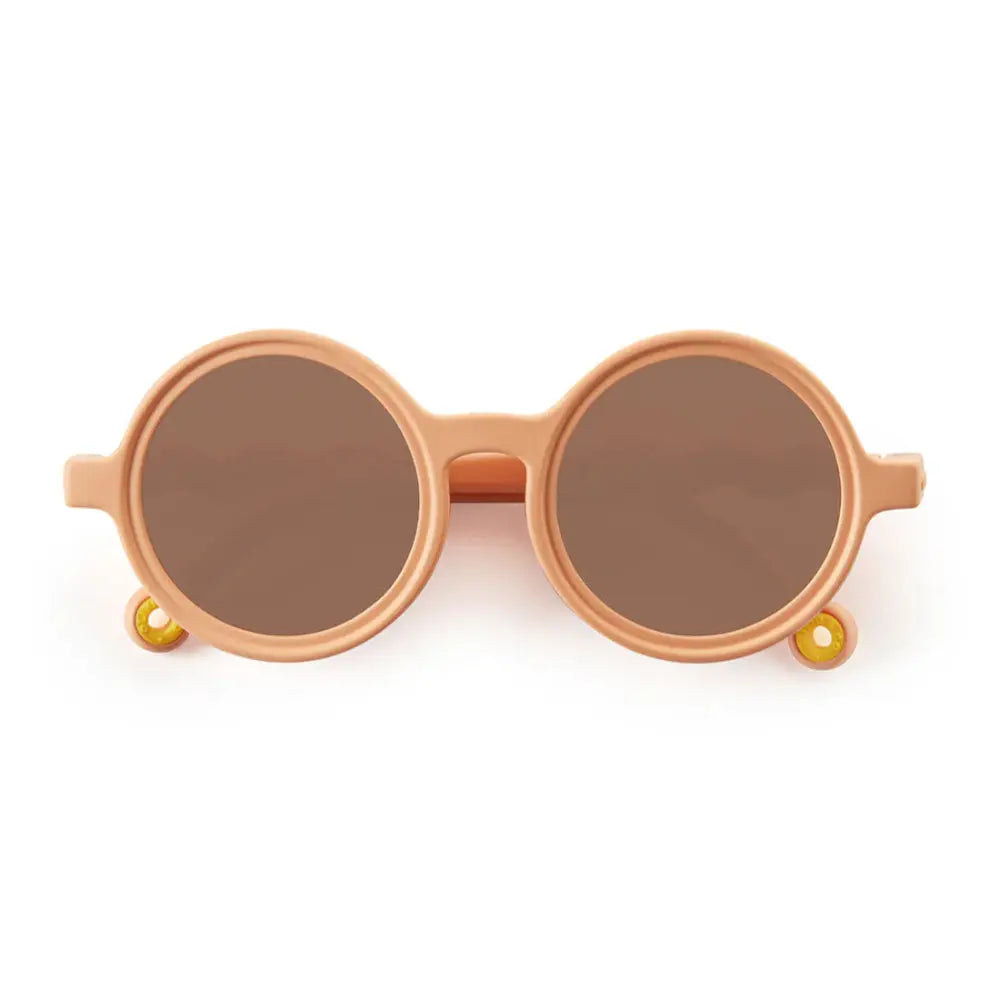 Olivio & Co Round Sunglasses Kids Citrus Garden Grapefruit Pink