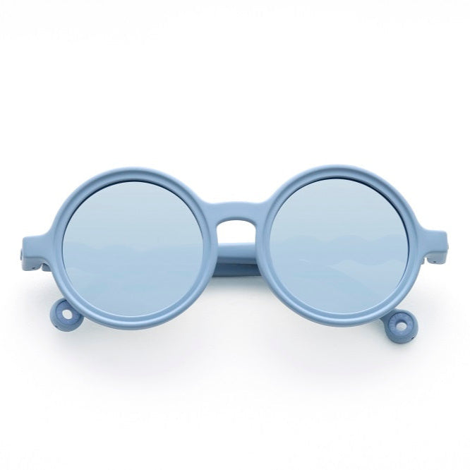 Olivio & Co Round Sunglasses Kids Classic Olivio Glacier Blue