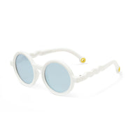 Olivio & Co Round Sunglasses Kids Classic Olivio Shark White