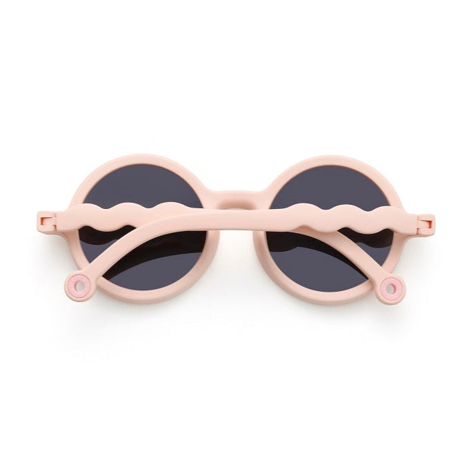 Olivio & Co Round Sunglasses Kids Classic Olivio Shell Pink