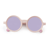 Olivio & Co Round Sunglasses Kids Coral Reef Coral Blush