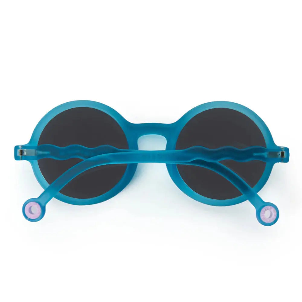 Olivio & Co Round Sunglasses Kids Coral Reef Reef Blue