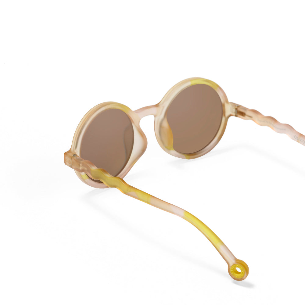 Olivio & Co Round Sunglasses Kids/Junior Classic Olivio Terra Collage