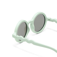 Olivio & Co Round Sunglasses Kids/Junior Natural Light Green