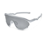 Olivio & Co Sport Sunglasses Junior+ Full-Rim Space Sivler