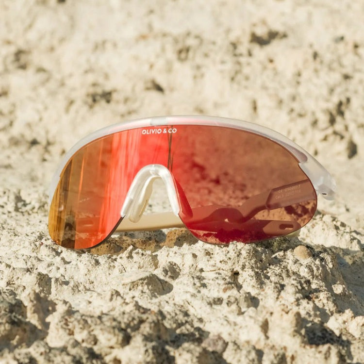 Olivio & Co Sport Sunglasses Junior+ Half-Rim Sunrise Mist