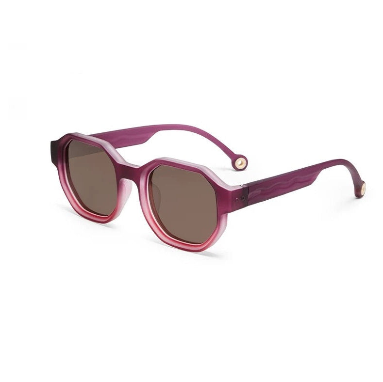 Olivio & Co Square Sunglasses Creative Edition D Raspberry