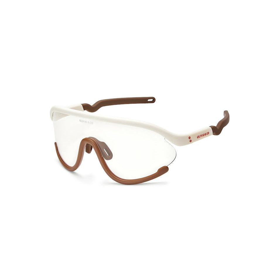 Olivio & Co Sport Sunglasses Full-Rim Retro Brown