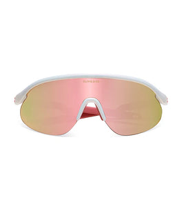 Olivio & Co Sport Sunglasses Half-Rim Berry Mist