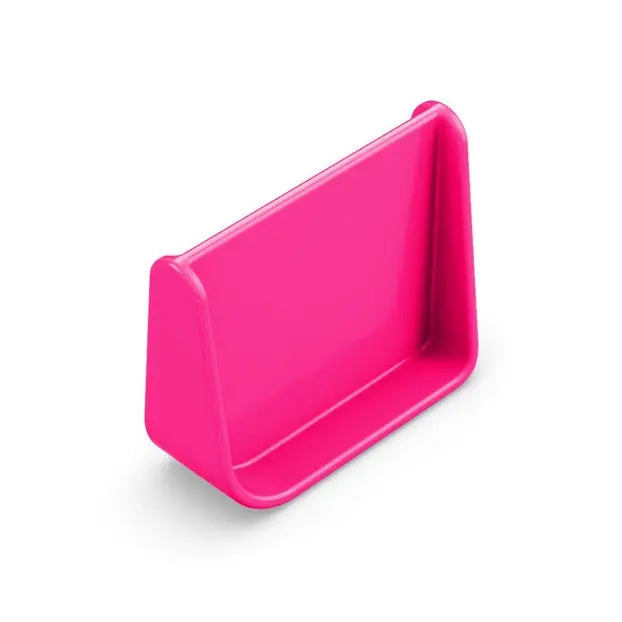 Omielife Divider Version 1 pink plastic lunch box insert used to organize meals; shown as a compact tray.