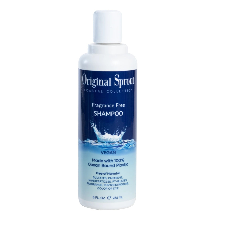Original Sprout Coastal Collection fragrance-free body wash, vegan, 8 oz bottle
