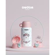 Oudon Kids Thermal 3 Way Water Bottle 550 ml Pink