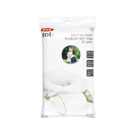 OXO Tot 2-In-1 Go Potty refill bags, 30-count for on-the-go potty training