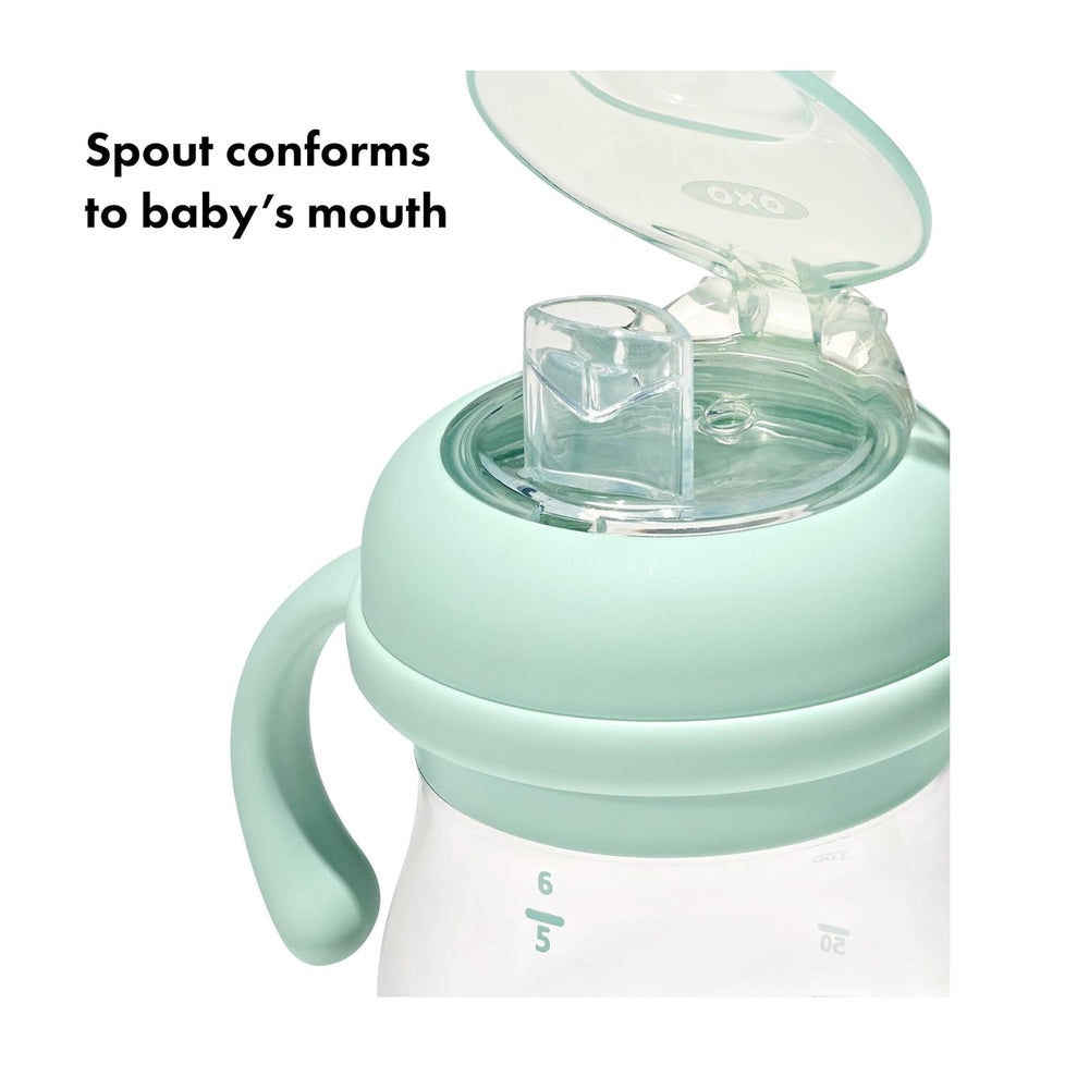 Oxo Tot Transitions Soft Spout Sippy Cup With Removable Handles 6 oz