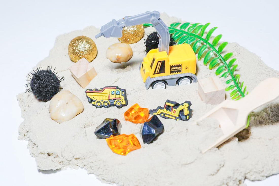 Play Play Dough x Construction Fun Sand Jar official product image 3