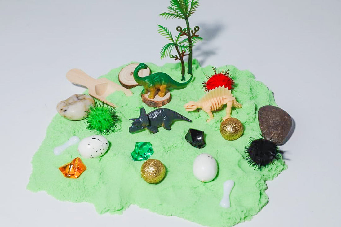 Play Play Dough X Dino Fun Sand Jar official product image 1