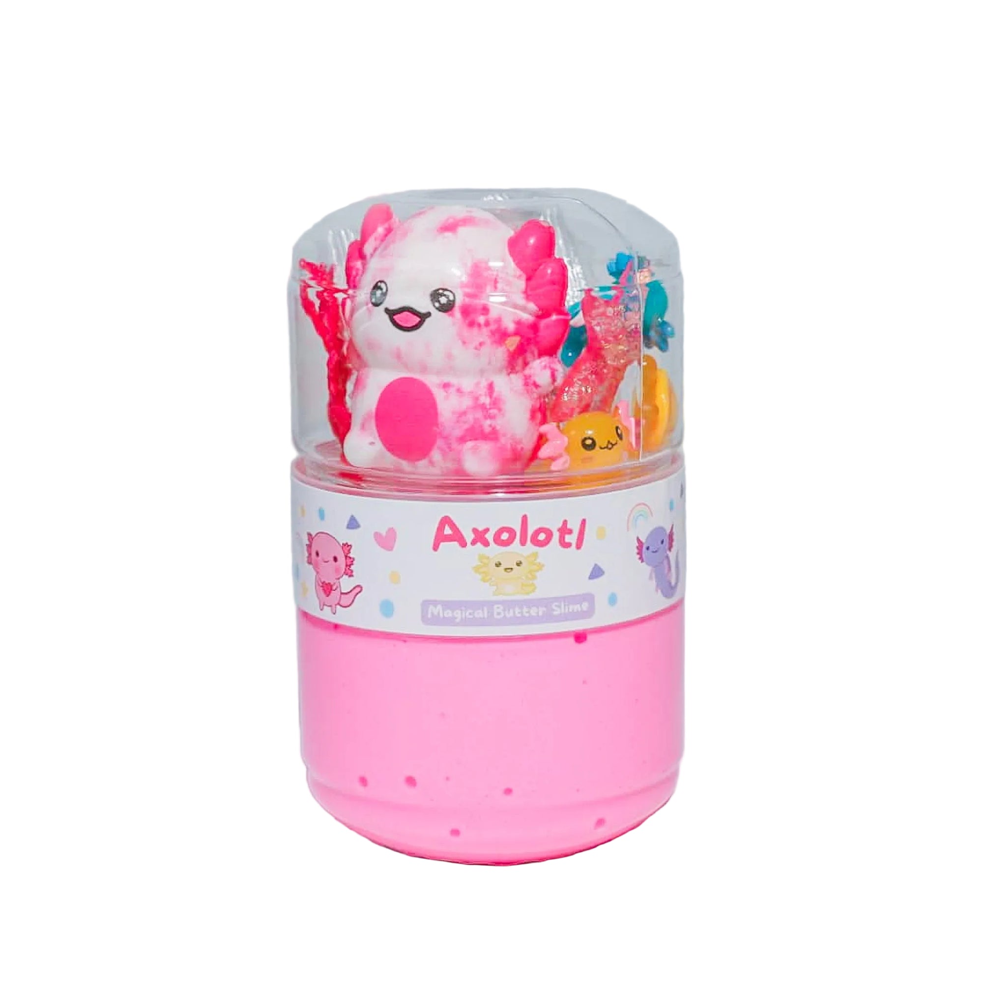 Play Play Dough DIY Axolotl Butter Slime