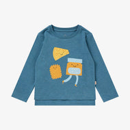 Petite Revery Munchies Long Sleeve Tee - Oceanview