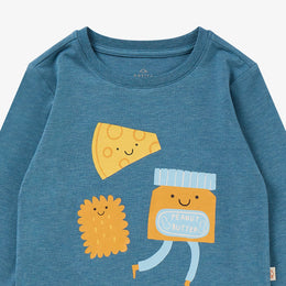 Petite Revery Munchies Long Sleeve Tee - Oceanview