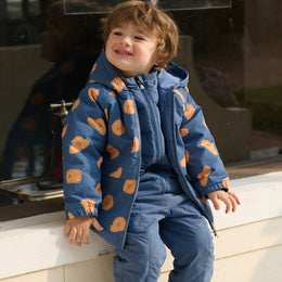 Petite Revery Biscuits & Vine Pants - Sea Blue