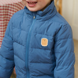 Petite Revery Biscuits & Vine Waterproof Down Jacket - Biscuit Banter