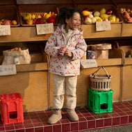 Petite Revery Biscuits & Vine Waterproof Down Jacket - You're So Vine