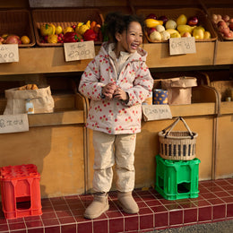 Petite Revery Biscuits & Vine Waterproof Down Jacket - You're So Vine