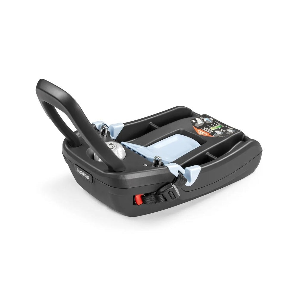 Peg Perego Primo Viaggio Infant Car Seat Base with LATCH connectors and red release latch.