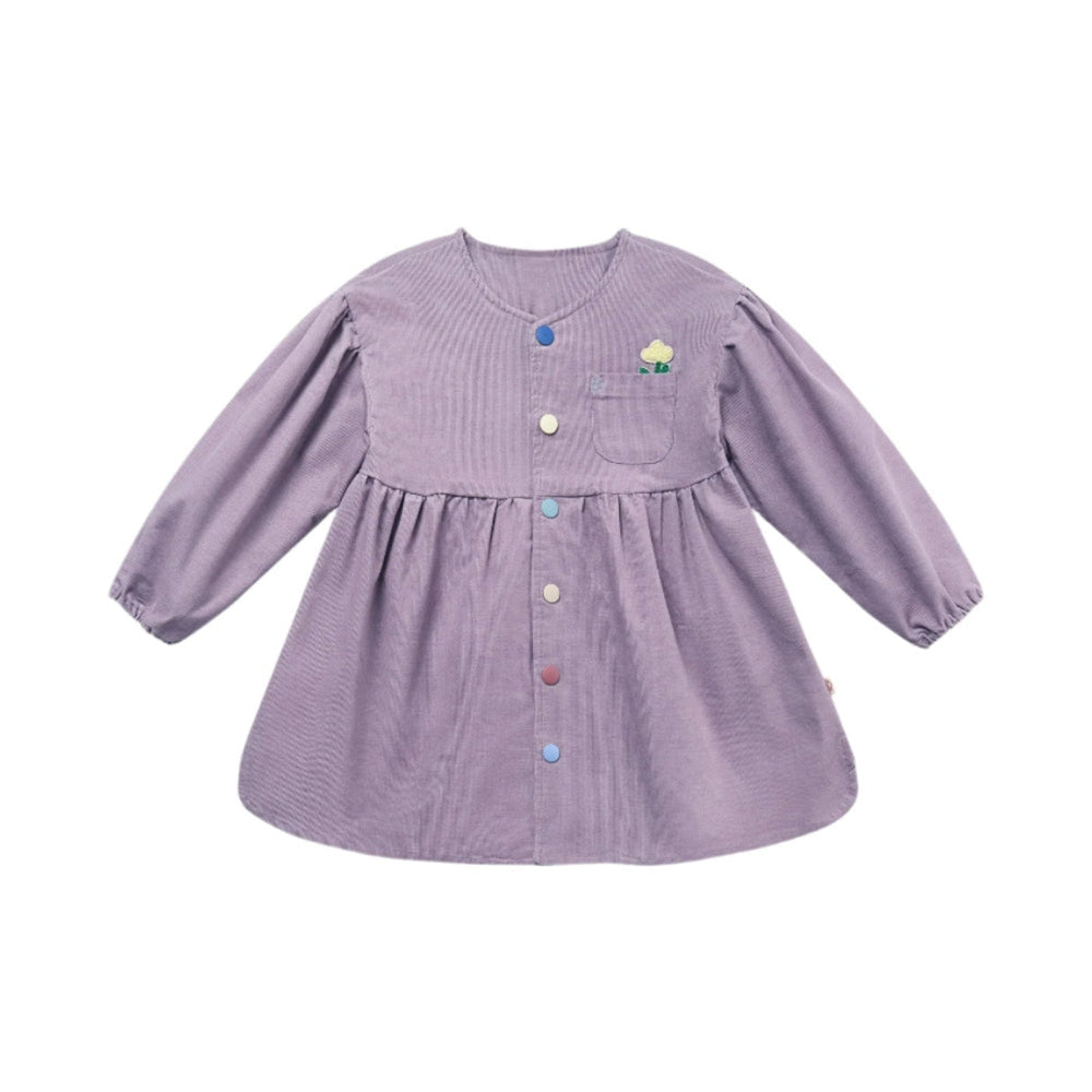 Petite Revery Corduroy Dress Lilac Blush