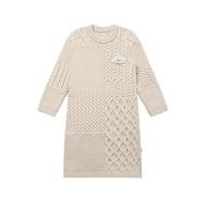 Petite Revery Cotton Knit Dress Cloud