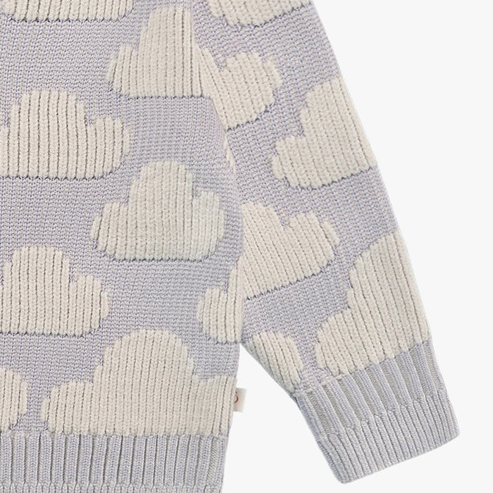 Petite Revery Cotton Knit Sweater Lilac Blush