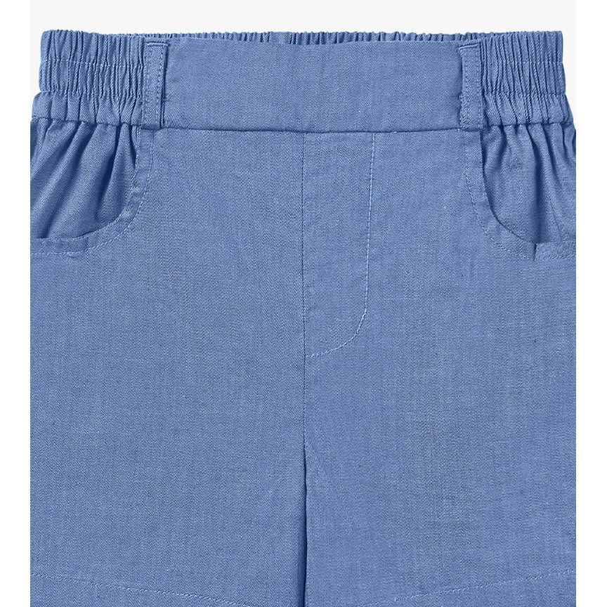 Petite Revery Denim Shorts Sky