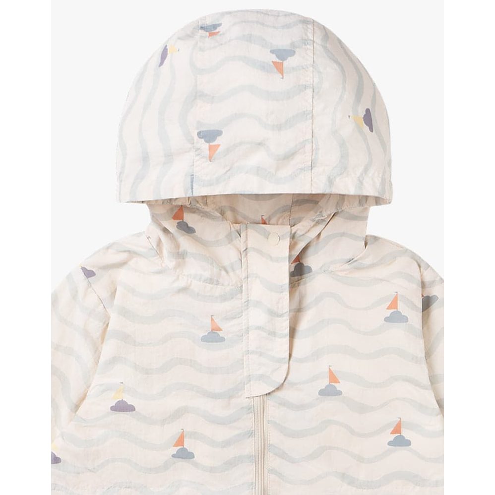 Petite Revery Hooded Windbreaker Sea La Vie