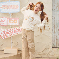 Petite Revery Long Sleeve Sweatshirt - Jet Stream