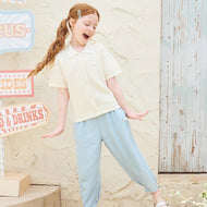 Petite Revery Pants - Chambray Denim