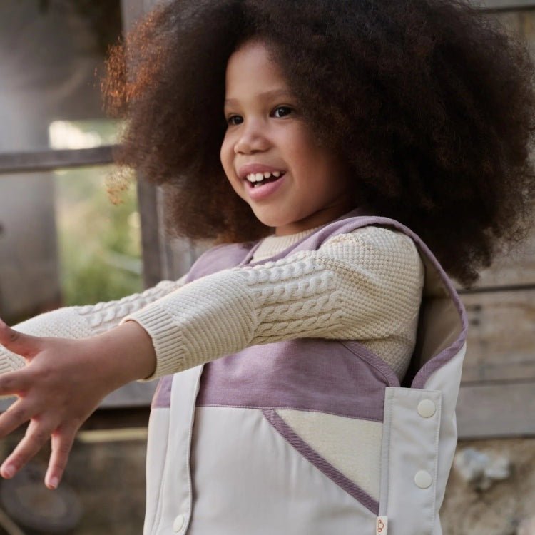 Petite Revery Polyester Down Vest Cloud