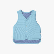 Petite Revery Quilted Cloud Vest Forget-Me-Not