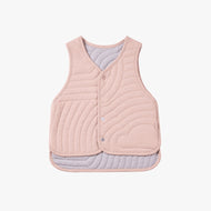 Petite Revery Quilted Cloud Vest Rose Smoke