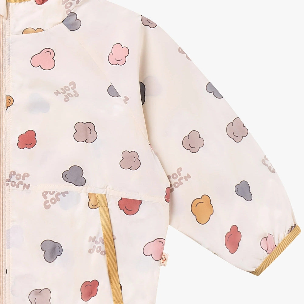 Petite Revery Recycled Nylon Hooded Wind Breaker - Popclouds