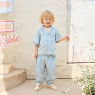 Petite Revery Short Sleeve Shirt - Chambray Denim