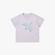 Petite Revery Short Sleeve Tee Lavender Blue