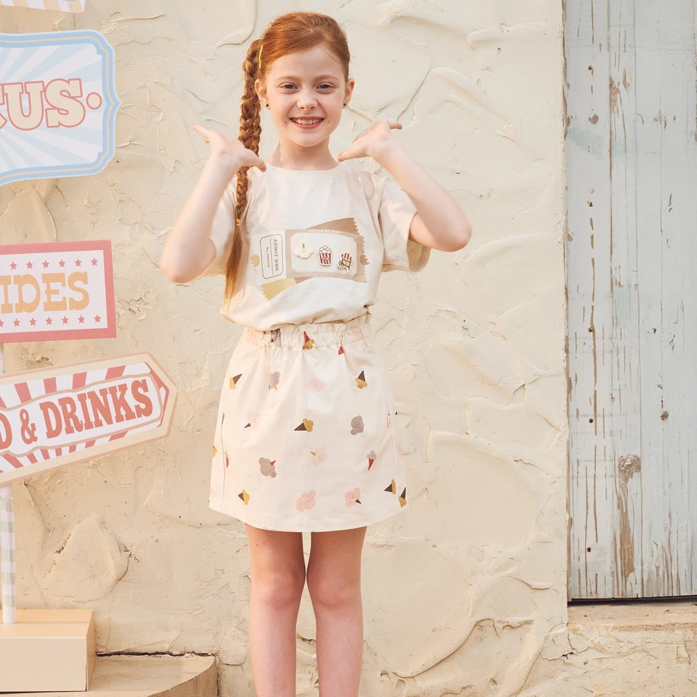 Petite Revery Skirt - Dessert Sky