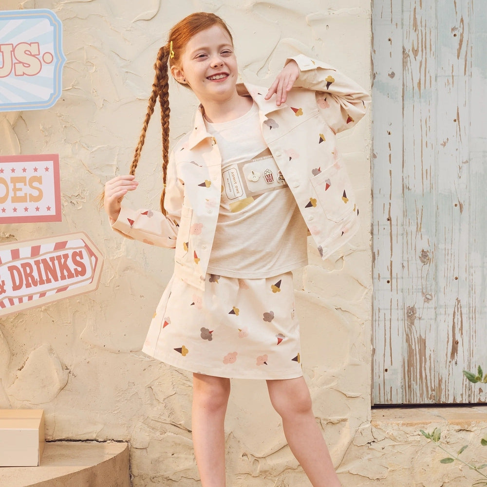 Petite Revery Skirt - Dessert Sky