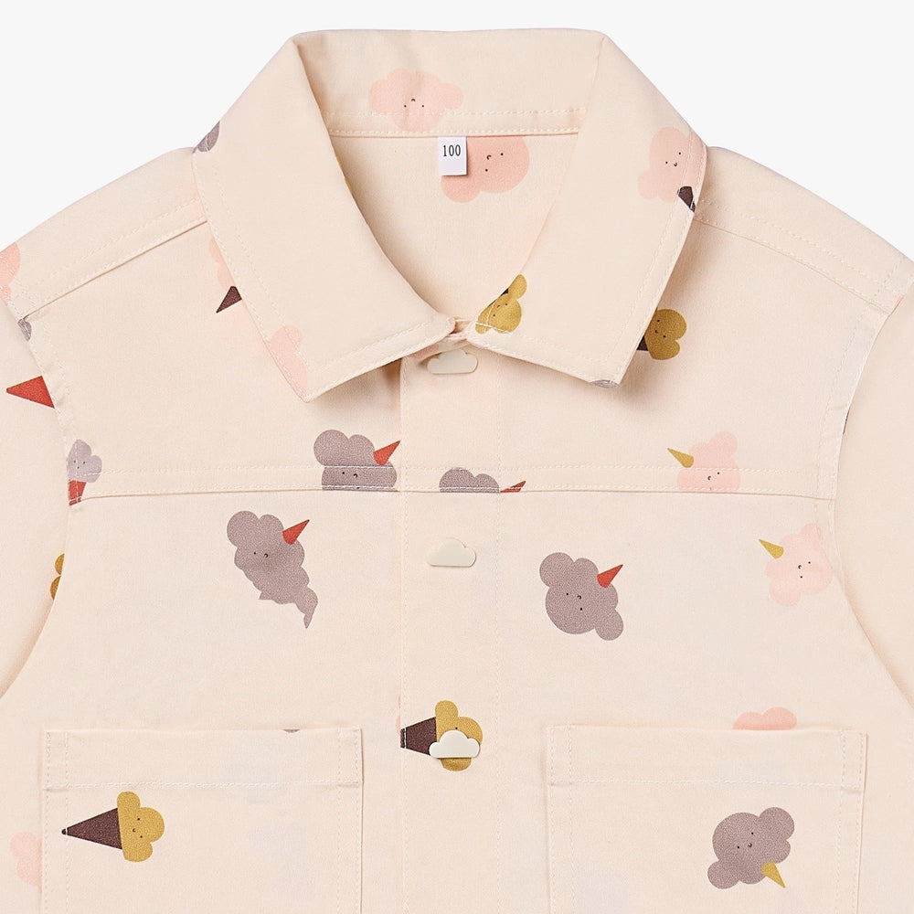 Petite Revery Twill Jacket - Dessert Sky