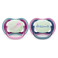 Philips Avent Ultra Air Pacifier Nighttime Falling Star And Dreams 2 Pack (6-18M)