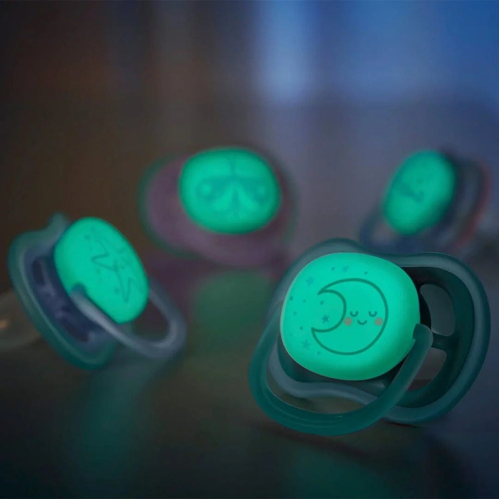 Philips Avent Ultra Air Pacifier Nighttime Falling Star And Dreams 2 Pack (6-18M)